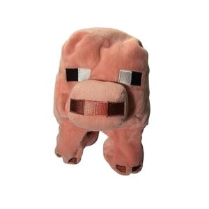 Minecraft Pig Plush Pink Stuffed Animal Toy 16 Inch Jinx Mojang 2017